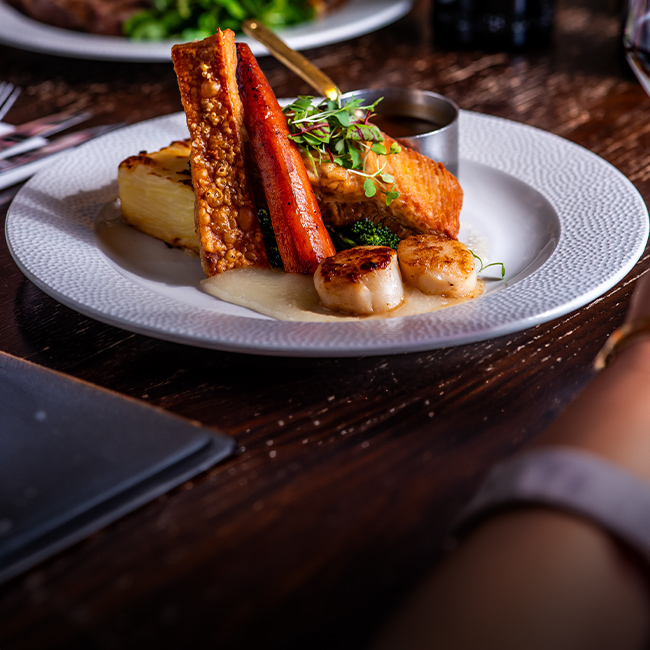 Explore our great offers on Pub food at The Rambler's Rest